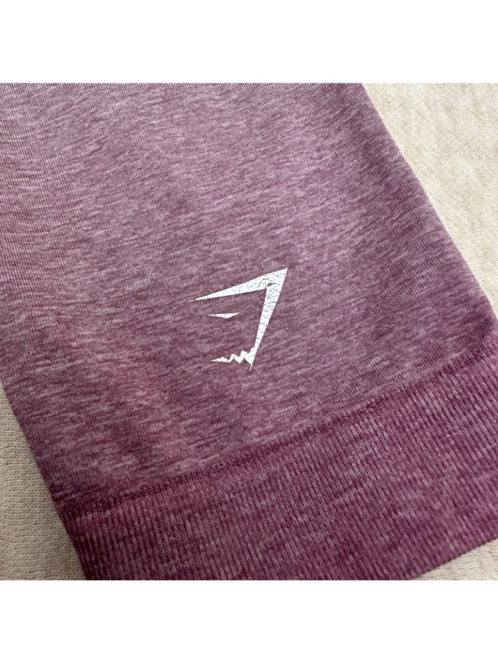 Gymshark Ombre Seamless Leggings Women’s Size S Gray Cropped Workout Gym - Picture 6 of 12